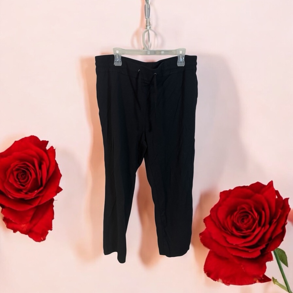 A black pair of straight leg joggers in size XXL